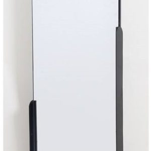 מראה שחורה לתליה ומדף מתקפל 110X38