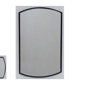 מראה מלבנית מסגרת שחורה