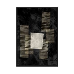 תמונת קנבס 94X64 מסגרת שחורה