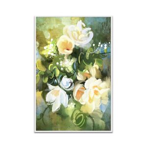 תמונת קנבס בשילוב ציור יד 92X62