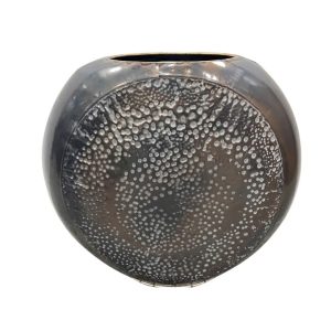 אגרטל מתכת רקוע H43X17X48