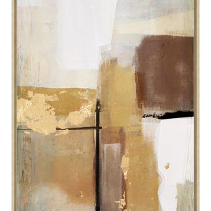 תמונת קנבס בשילוב ציור יד 94X64