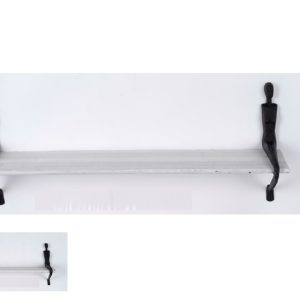 989370 מדף ותומכים דמויות מתכת