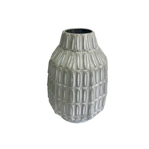 989421 אגרטל מתכת ענק