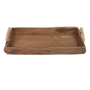 989527 מגש עץ גושי